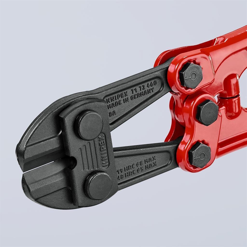 Ножици за рязане на арматура, синьо-червена ръкохватка 460мм, Knipex - K7172460