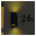 Фасадно осветително тяло 2x GU10 88x67x153mm IP44 OCULUS EMOS, ZGF020P