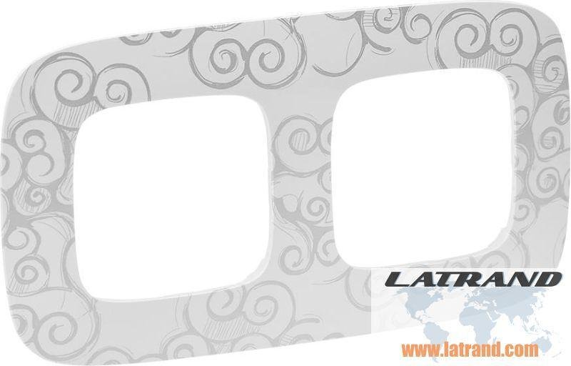 Рамка 2х цвят Нарцис хром Valena Allure Legrand - 754342