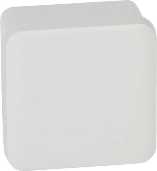 Разклонителна кутия открит монтаж 80x80x45мм с мембрани IP55 цвят Сив Plexo Legrand, LEGRAND, 92011
