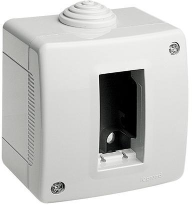 Конзола за открит монтаж без капак IP40 1 мод. цвят Светлосив Classia Bticino, BTICINO, BT-27401