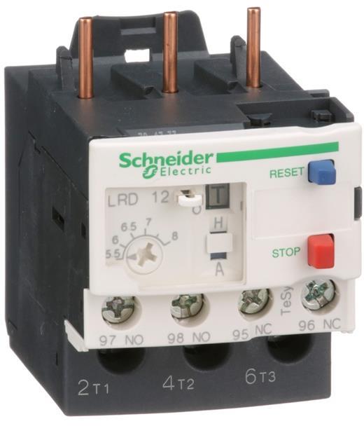 Термична защита TeSys D 5.5...8A 1NO-1NC SE, SCHNEIDER ELECTRIC НИСКО НАПРЕЖЕНИЕ, LRD12