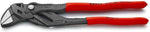 Клещи раздвижени, червена ръкохватка 250мм, Knipex - K8601250