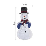 Декорация снежен човек 28х28х60см LED студена светлина IP44 FIGURES EMOS - DCFC35