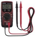 Дигитален мултицет CAT III 0...600Vac/dc, LCD и звук, Testboy Pocket 100, TESTBOY, 4028532130022