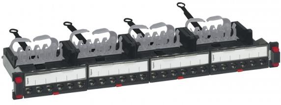 Панел 19" 1U Cat.6A STP 24x RJ45 зареден LCS3 Legrand, LEGRAND, 33772