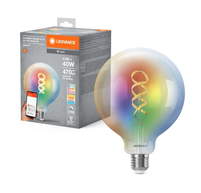 SMART WIFI ЛАМПА GL125 FIL RGBTW E27 LEDVANCE
