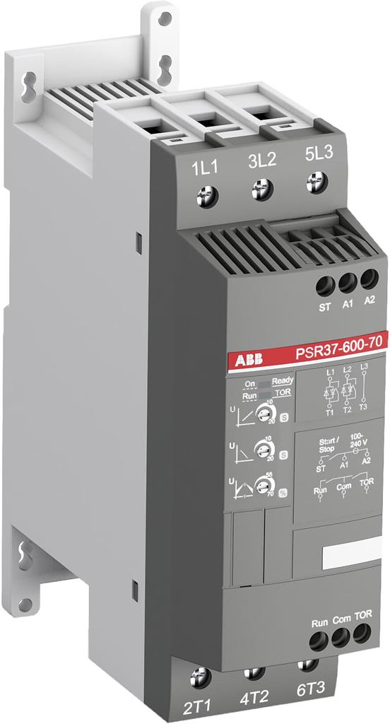 Софтстартер 3P 18.5kW PSR37-600-70 37A 100...240V IP10 ABB, 1SFA896110R7000