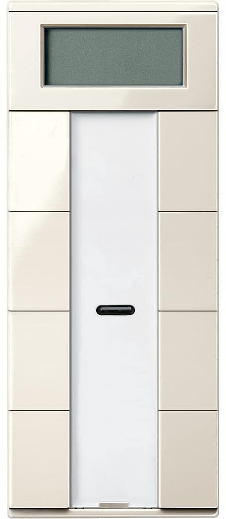 Пулт за управление термостат с 8 бутона KNX цвят Полярно бял System M Merten SE, MTN6214-0319