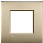 Рамка 2 мод. метална Gold mat AIR LL Bticino, BTICINO, LNC4802OF