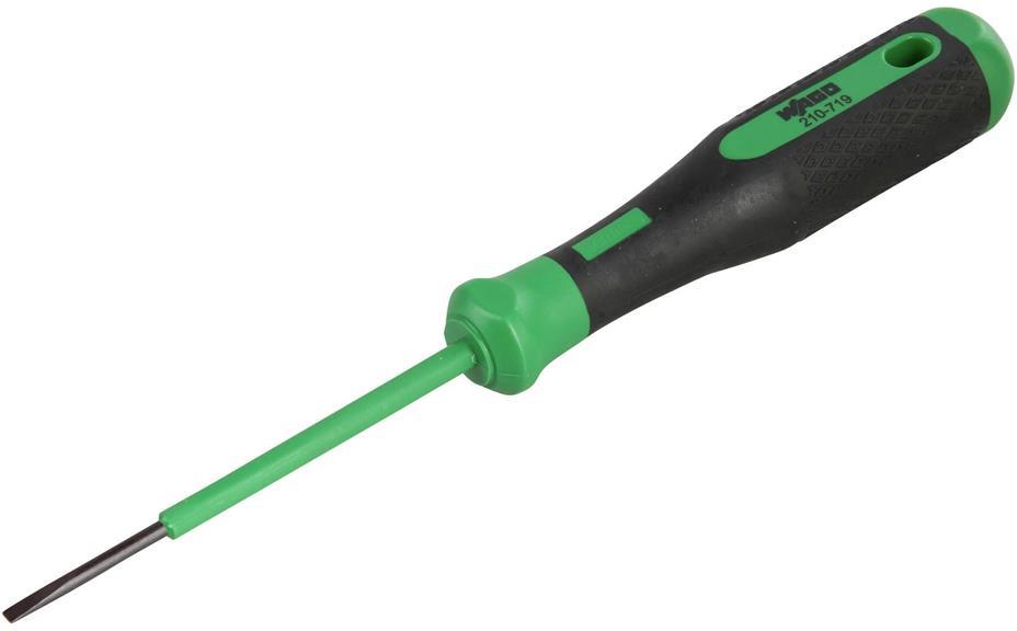 Инструмент с нож 2.5x0.4 mm за инсталационни клеми TOPJOB®S Wago, WAGO, 210-719