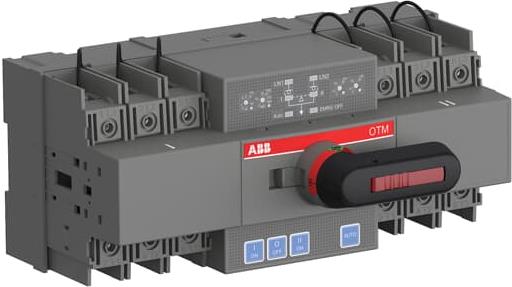 Разединител OTM… 63A 3P I-0-II с моторно задвижване 400V контролер и ръкохватка ABB, 1SCA151424R1001