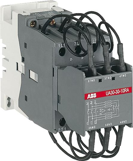 Контактор UA30-30-10RA 3P капацитивен 1NO 240V 50/60Hz ABB, 1SBL281024R8810