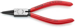 Зегер клещи, Ø8-13мм, червена ръкохватка 140мм, Knipex - K4411J0