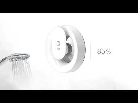 Вентилатор Smart PAX ф100-120мм, цвят Бял, 110м3/ч, 4W, 20dB PAX Norte