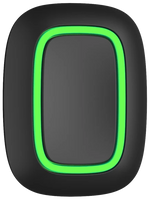 Дистанционно с 1 бутон IP55, черен, Button Ajax, AJAX, 38094.26.BL1