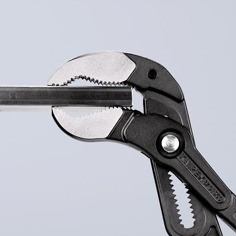 Клещи раздвижени Cobra, червена ръкохватка 560мм, Knipex - K8701560