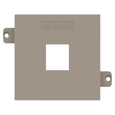 Лицев панел за 1х RJ45 Keystone 55x55 Fenix Beaver Ottawa EKINEX, EK-KSC-1K-FCO