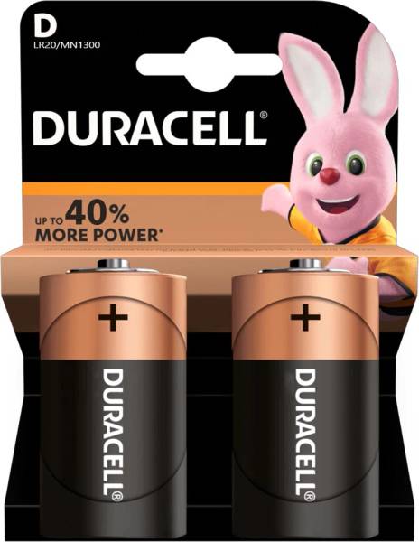 Батерия D 1.5V LR20 Duracell, DURACELL, DURD