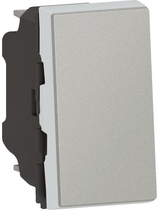 Бутон 1 мод. цвят алуминий Easy-Led Mosaic Legrand, LEGRAND, 79230L