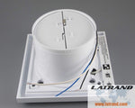 ВЕНТИЛАТОР ММ-100HCS КВАДР. 100mm, 11W, 105m3/h, 230V, MMotors, E040010007