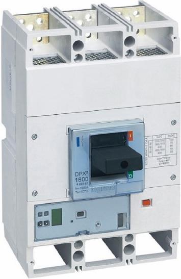 Автомат DPX3 1600 електронна защита S1 3P 1600A 70кA регулируем (In x 0.4...1) Legrand, LEGRAND НИСКО НАПРЕЖЕНИЕ, 422567