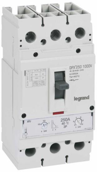 Автомат DPX3 250 TM 3P 250A 20кA 1000V регулируем (In x 0.8...1) Legrand, LEGRAND НИСКО НАПРЕЖЕНИЕ, 424905
