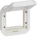 Адаптер за Mosaic 45x45мм с плътен капак механизъм цвят Бял IP55 Plexo New Legrand, LEGRAND, 69684L