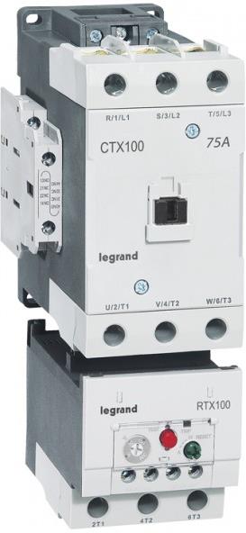 Контактор CTX3-65 3P 55kW (100A AC-3) 2NO-2NC 230V 50/60Hz Legrand, LEGRAND НИСКО НАПРЕЖЕНИЕ, 416226