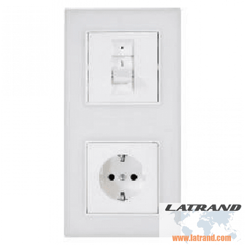 Бойлерно табло - двойна комбинация 25А+16V серия Лабео - 4232, АТРА