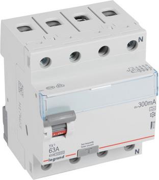 ДТЗ 4P 63A 300mА серия TX3 ID тип A Legrand, LEGRAND НИСКО НАПРЕЖЕНИЕ, 411786