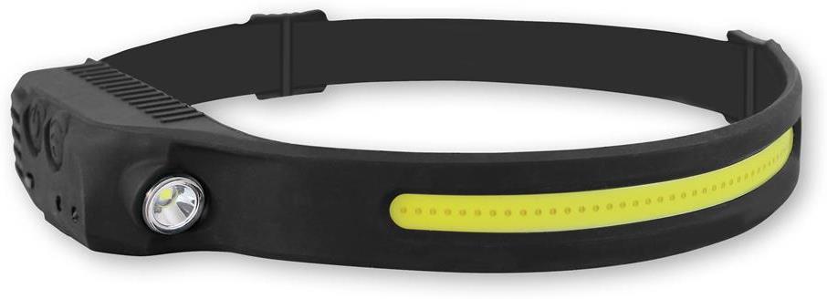 Челник за глава LED 4W 6 нива на осветеност 280lm 4 часа работен режим с USB батерия Li-ion 3,7V 1200mAh с PIR ключ Commel, COMMEL, C401-213