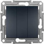 Троен ключ цвят Антрацит Asfora SE, SCHNEIDER ELECTRIC, EPH2100171