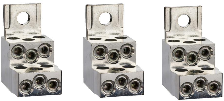 Размножителна клема за NSX100/250 алуминий 6х 1.5...35mm² (3 бр.) SE, SCHNEIDER ELECTRIC НИСКО НАПРЕЖЕНИЕ, LV429248