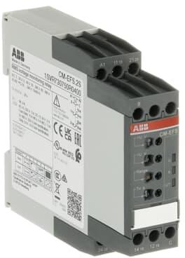 Реле за контрол на напрежение 1P, мин+макс праг, CM-EFS 2n/o, B-C=3-600VRMS ABB, 1SVR730750R0400