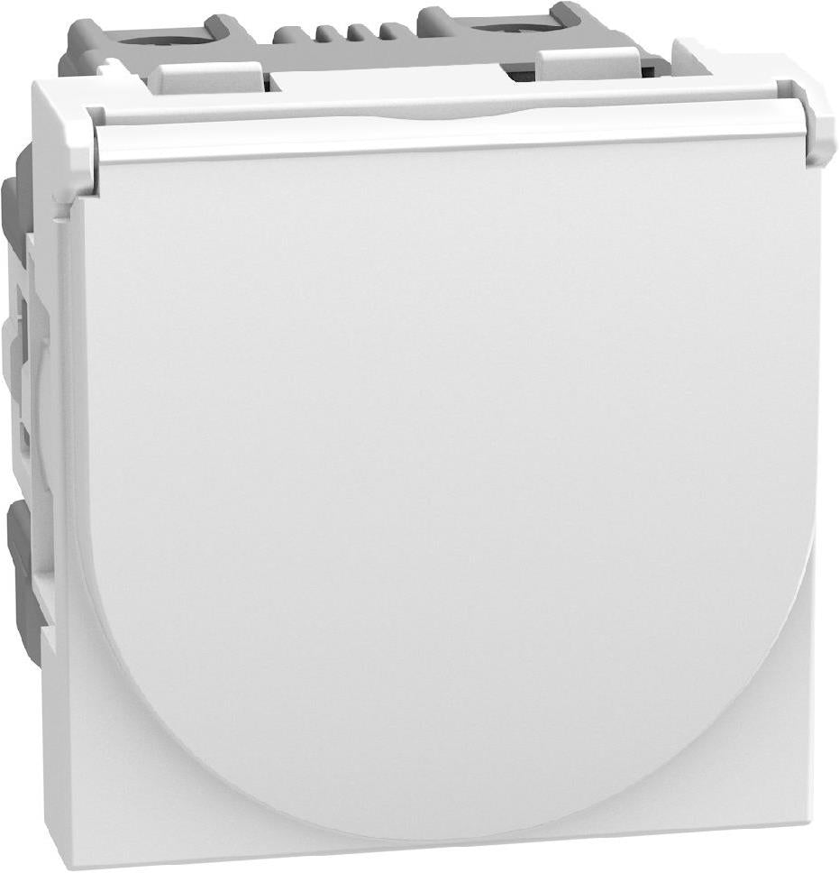 Контакт ШУКО 2P+E 16A с капаче 2 мод. цвят Бял Light Now Bticino, BTICINO, YW4141P