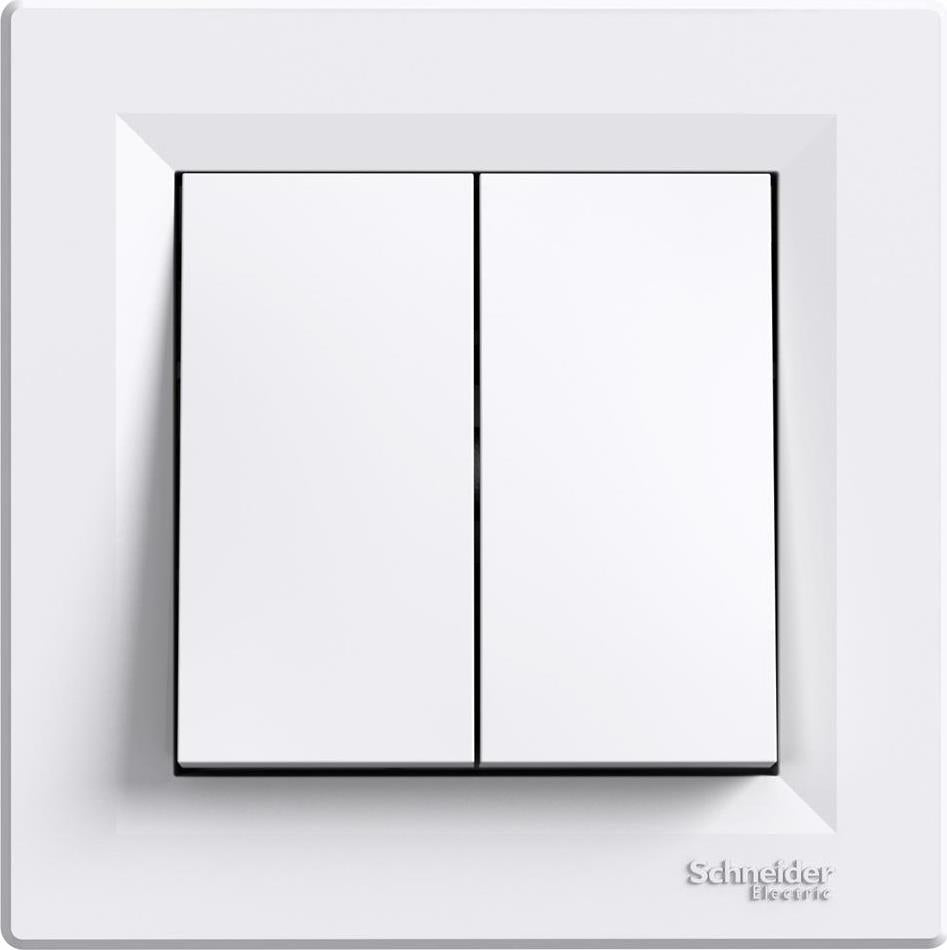 Сериен ключ моноблок цвят Бял Asfora SE, SCHNEIDER ELECTRIC, EPH0300121
