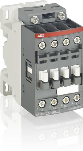 Контактор AF09ZB-22-00RT 4P 4kW (9A AC-3) 24...60V 50/60Hz ABB, 1SBL136560R2100