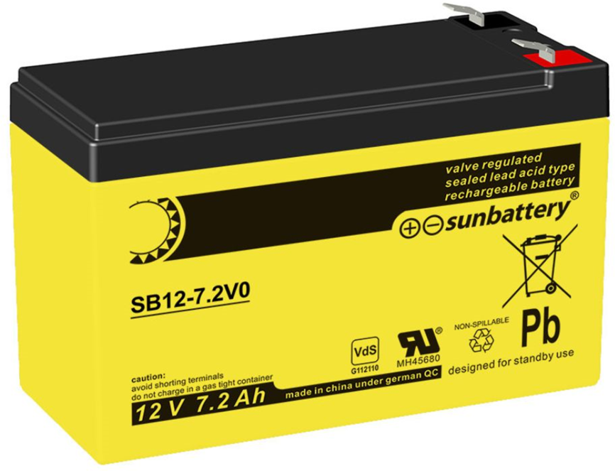 Акумулатор VRLA 7.2Аh/12V VdS SB, HONEYWELL, 018004