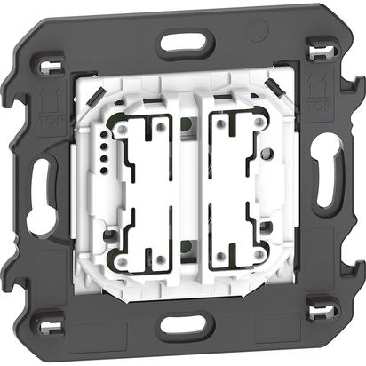 Сериен Smart ключ 2 мод. БЕЗжичен подвижен LNow Bticino с Netatmo, NETATMO с LEGRAND & BTICINO, K4003DCW