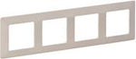 Рамка 4х цвят Крем Valena Life Legrand, LEGRAND, 754044