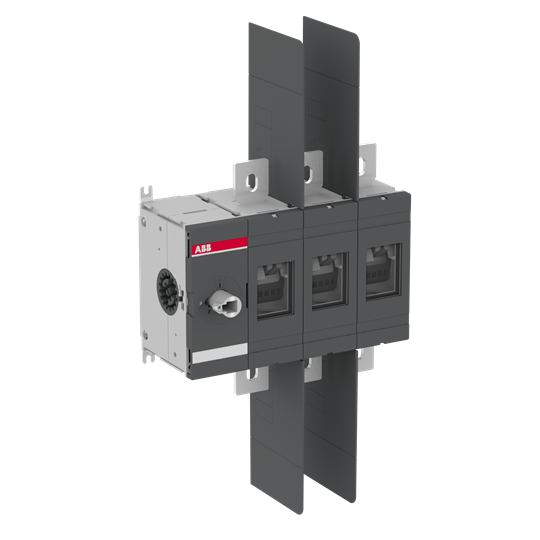 Разединител OT600U03 600А 3P I-0 без ръкохватка UL версия ABB, 1SCA022798R0730
