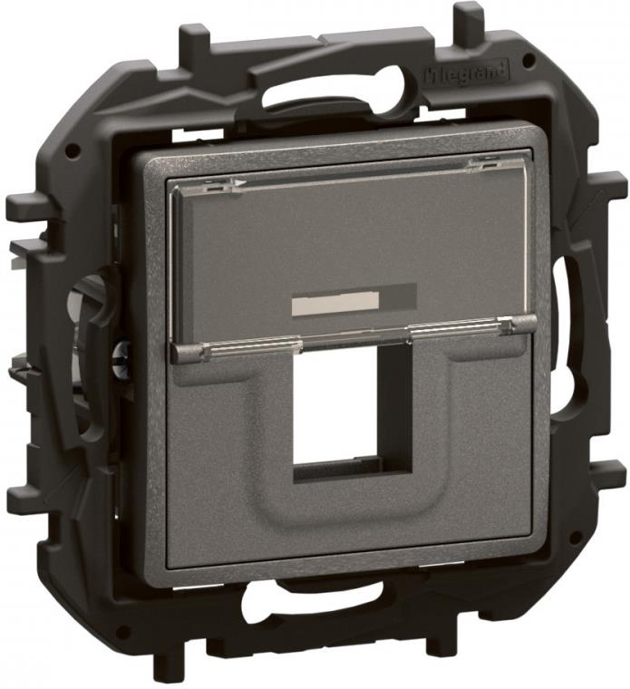 Розетка за RJ45 Keystone цвят Сив Niloe New Legrand, LEGRAND, NP170MG