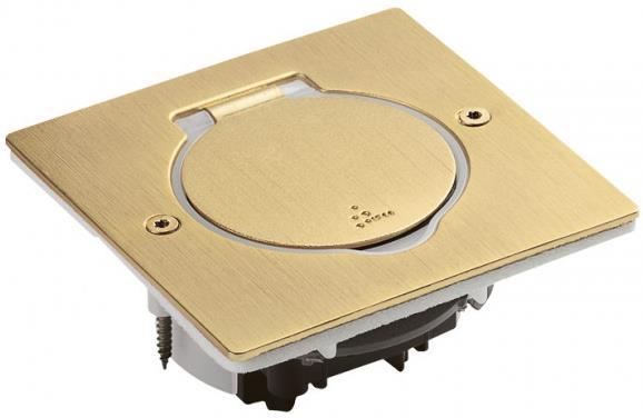 Метална основа Bronze квадратна IP44/IK08 Legrand, LEGRAND, 89710