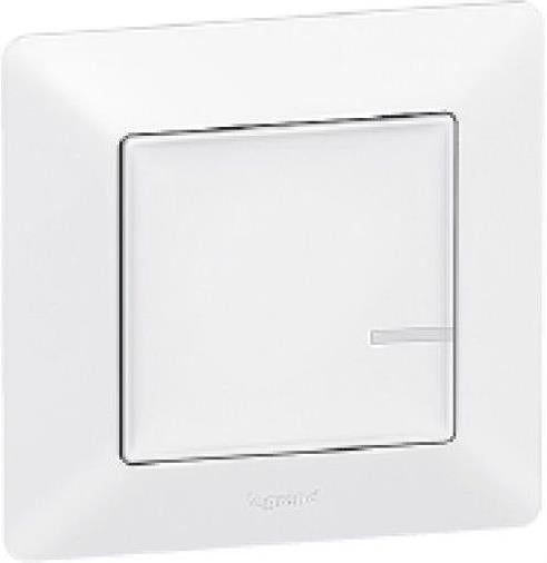 Ключ/димер с компенсатор жичен Smart Valena Life Бял с рамка Legrand с Netatmo, NETATMO с LEGRAND & BTICINO, 752184