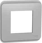 Лицева рамка 1х цвят Алуминий Unica Pro SE, SCHNEIDER ELECTRIC, NU400230