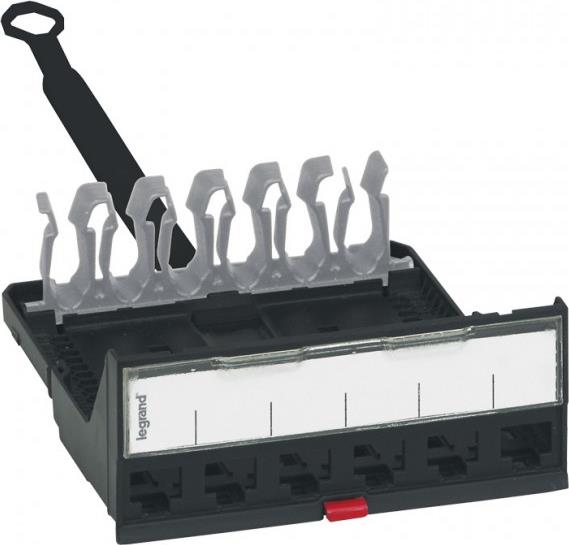 Касета 6x RJ45 празна LCS3 Legrand, LEGRAND, 33755