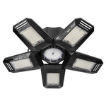 Работна лампа RIGEL LED 5-крилна сгъваема лампа за работилница, E27 55W, 6500К, 4950lm - WL-10, VIRONE