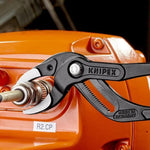 Клещи за сифони и ВиК връзки, червена ръкохватка 250мм, Knipex - K8101250