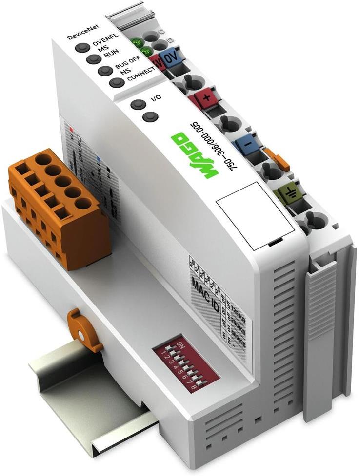 Системен интерфейс I/O към DeviceNet Wago, WAGO, 750-306/000-005